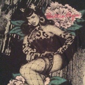Betty Page Pinup Tee