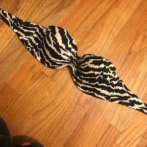 Zebra Victoria Secret Strapless Bathing suit