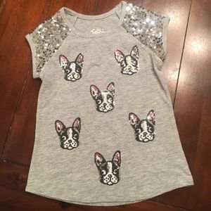Justice 5T Sequin Top ⭐️