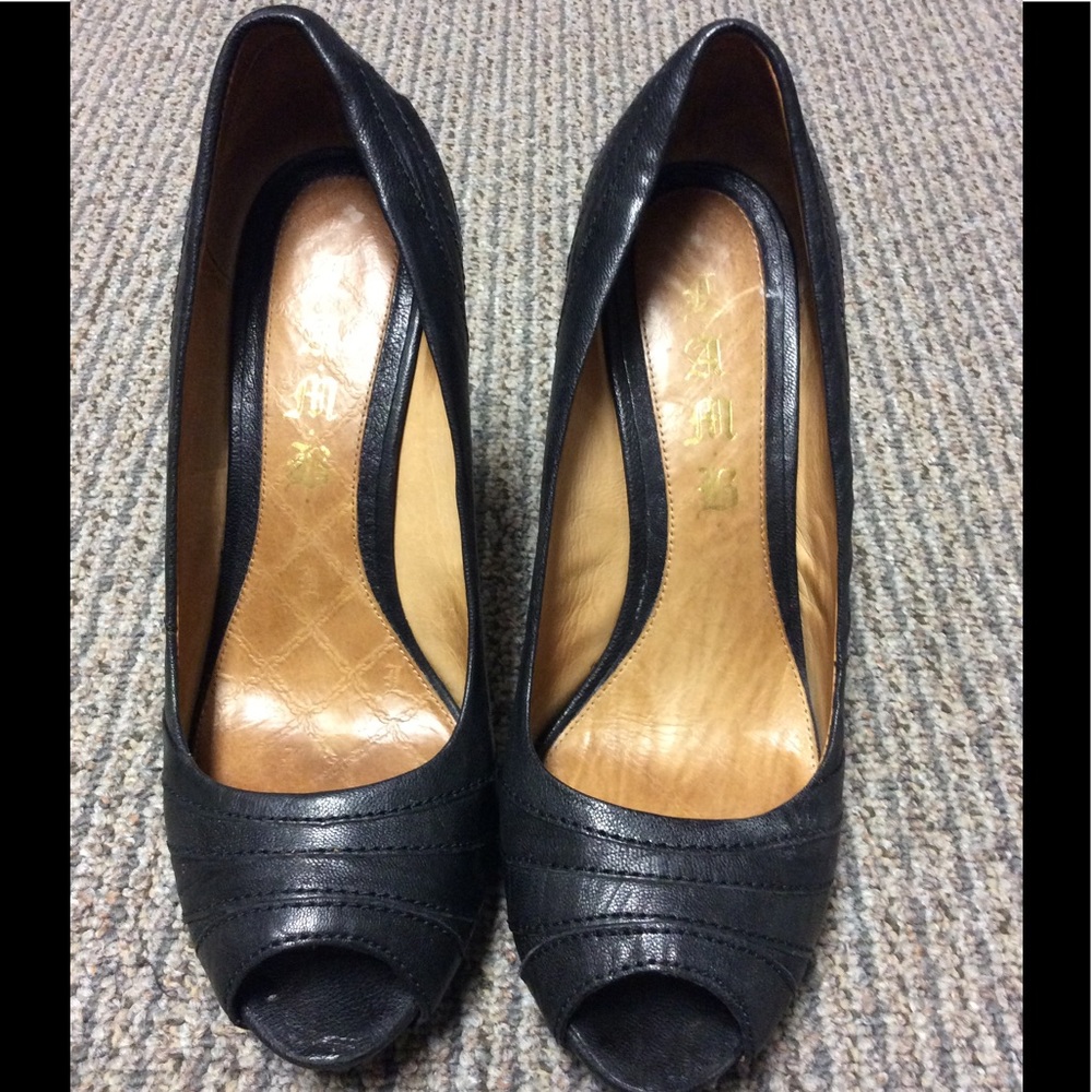L.A.M.B. Open-toe Heels