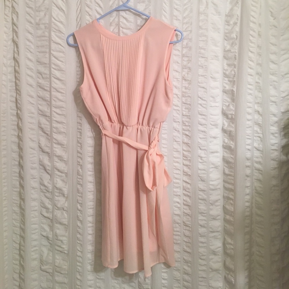 Blush Colored Francesca's Dress