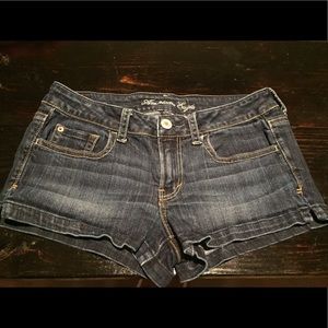 American Eagle denim shorts-size 8