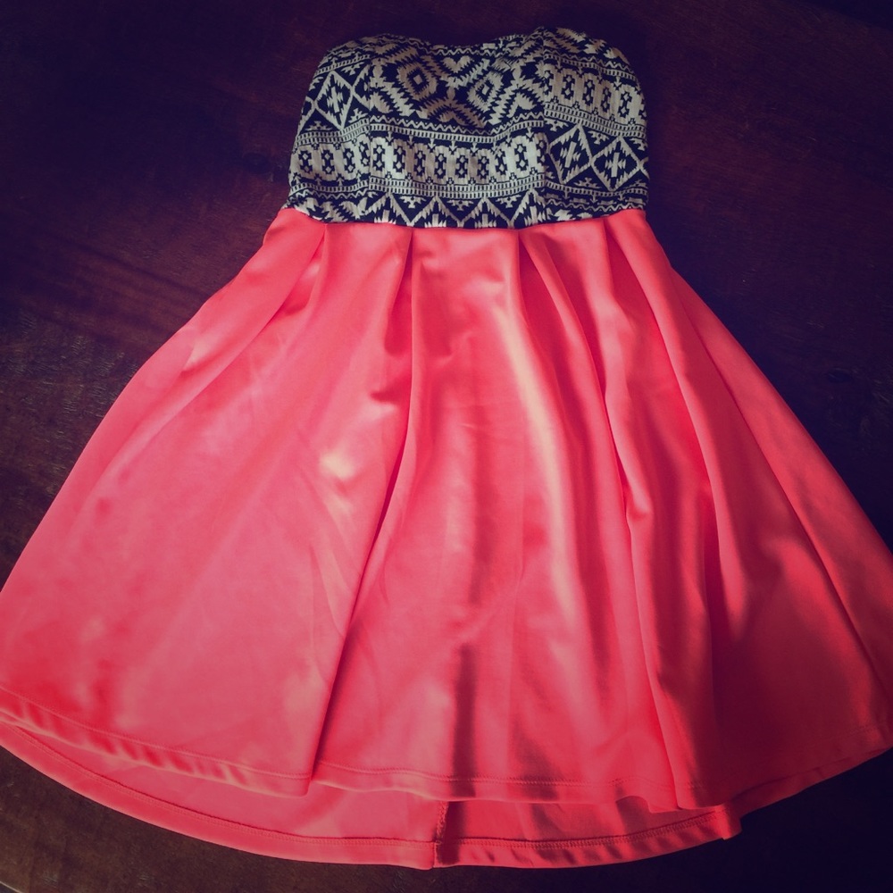 Rue21 strapless dress.