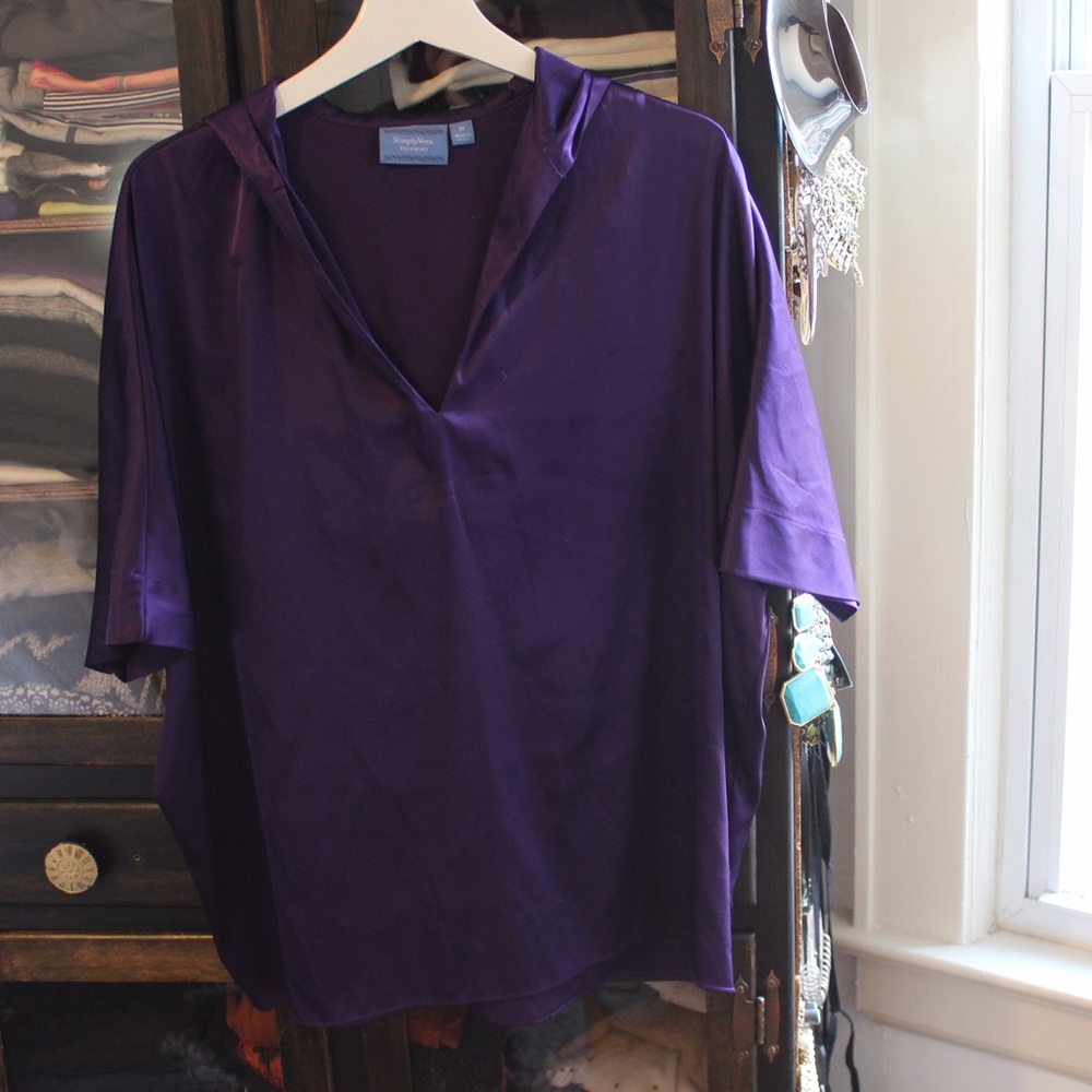 Simply Vera Vera Wang Hooded Blouse