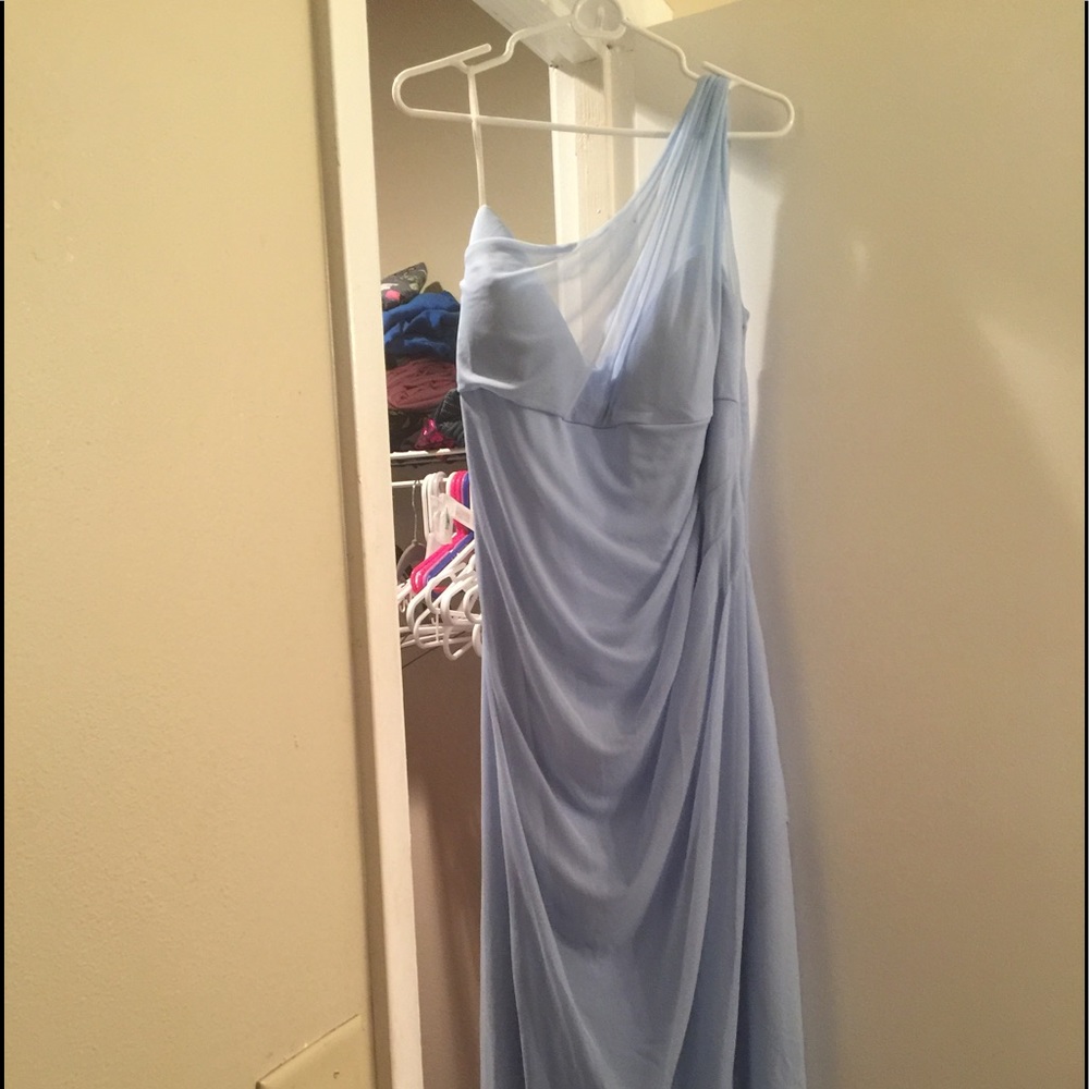 Davids bridal one shoulder bridesmaid dress