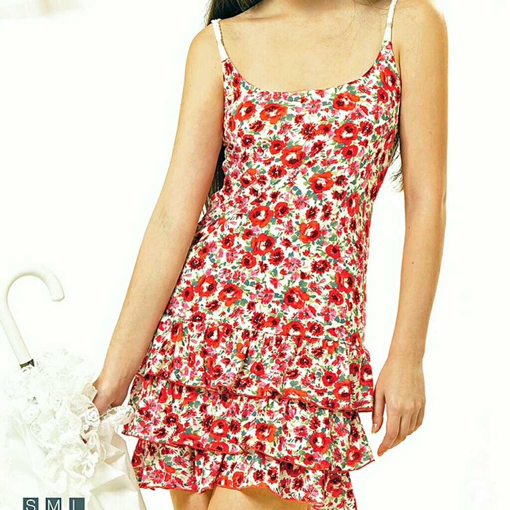 SHORT SUNDRESS BEACH MADE IN EUROPE XS S M