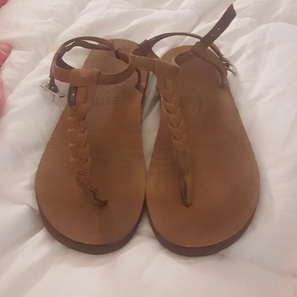 Rainbow Shoes - Womens small rainbow sandals