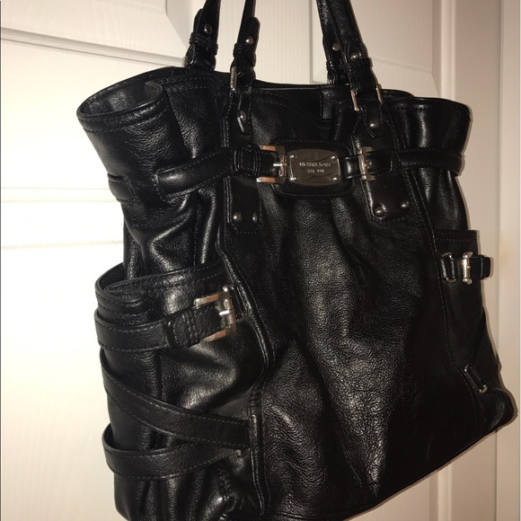 Used Michael Kors black tote bag. - Picture 3 of 5