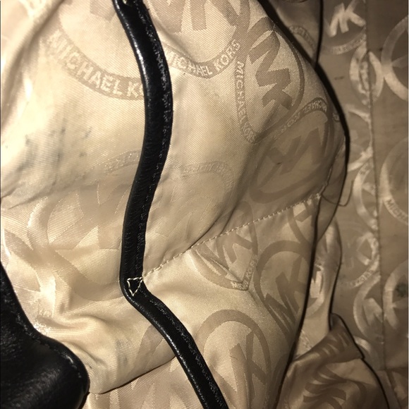 Used Michael Kors black tote bag. - Picture 5 of 5