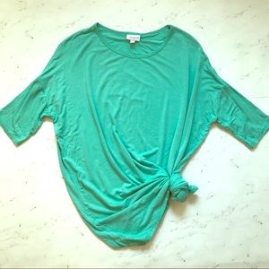 Lularoe // Mint Green Irma Tunic Tee