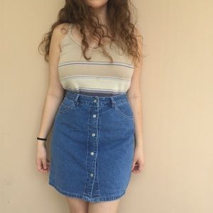 GAP denim skirt