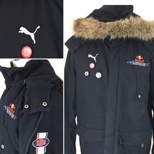 PUMA RED BULL FORMULA 1 RACING Parka Jacket  M