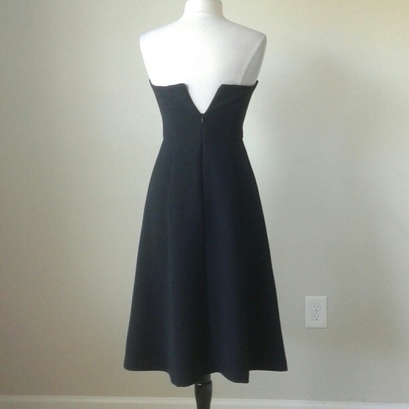 Colorblock strapless fit flare dress SOLD!!! - Picture 3 of 3