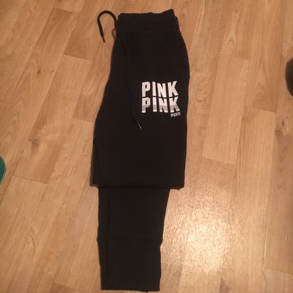 Pink sweatpants