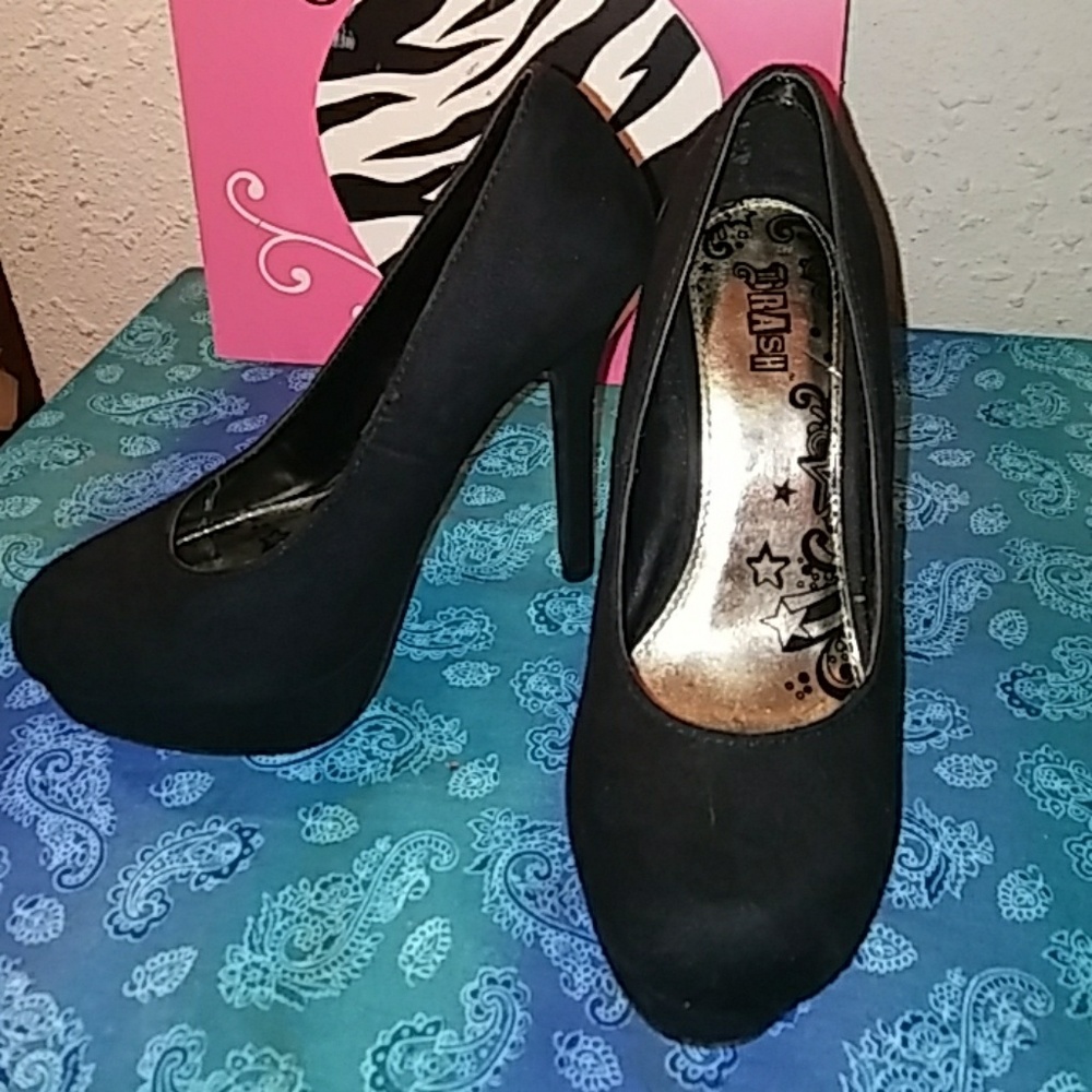 Black heels