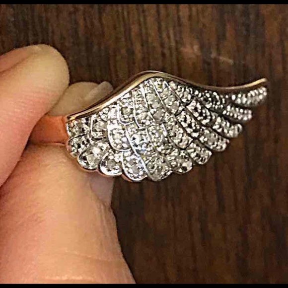 🎉HP🎉.50ctw 18KT gold over 925 SS - Picture 7 of 8