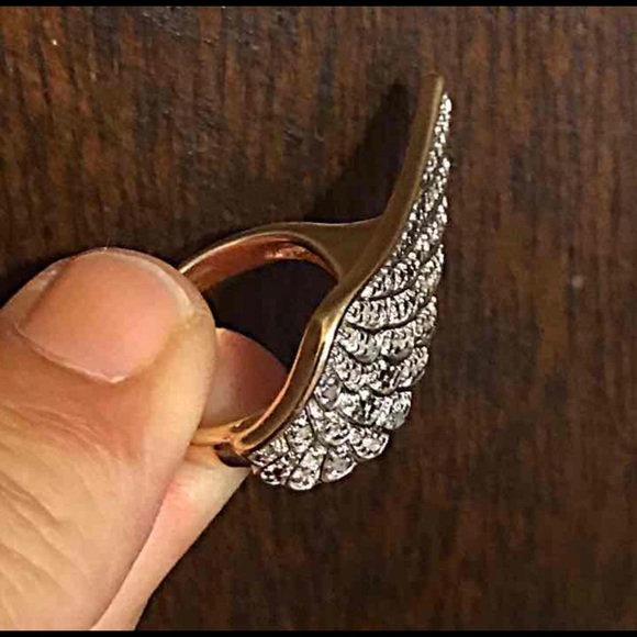 🎉HP🎉.50ctw 18KT gold over 925 SS - Picture 5 of 8