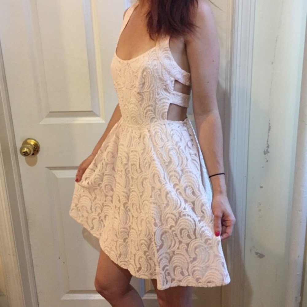 Light pink free people dress