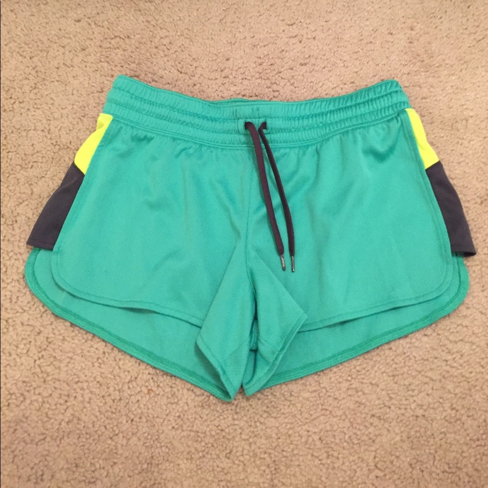 Running shorts.