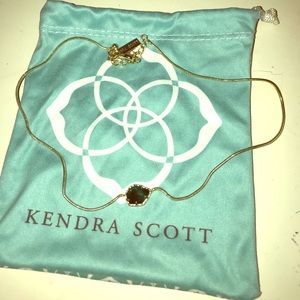 Kendra Scott Emerald Green Necklace