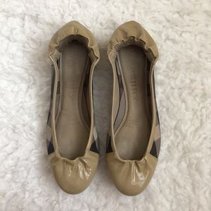 Authentic Burberry Check Ballet Flats