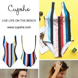 Cupshe one piece bathing suit.