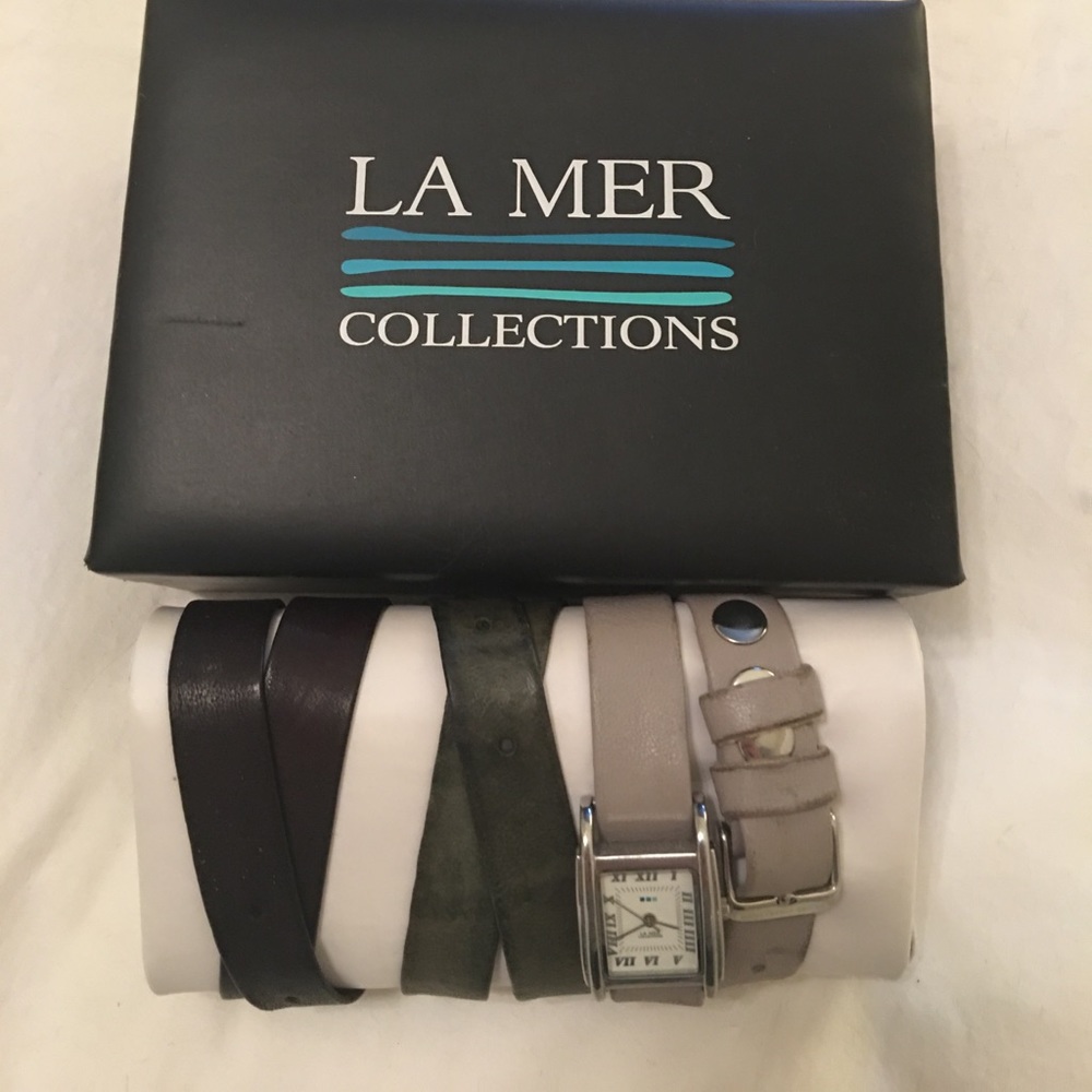 $10 SALE Wrap watch with 3 different bands