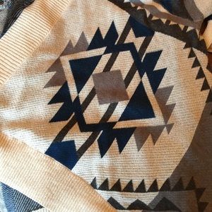 Lightweight Aztec cardigan