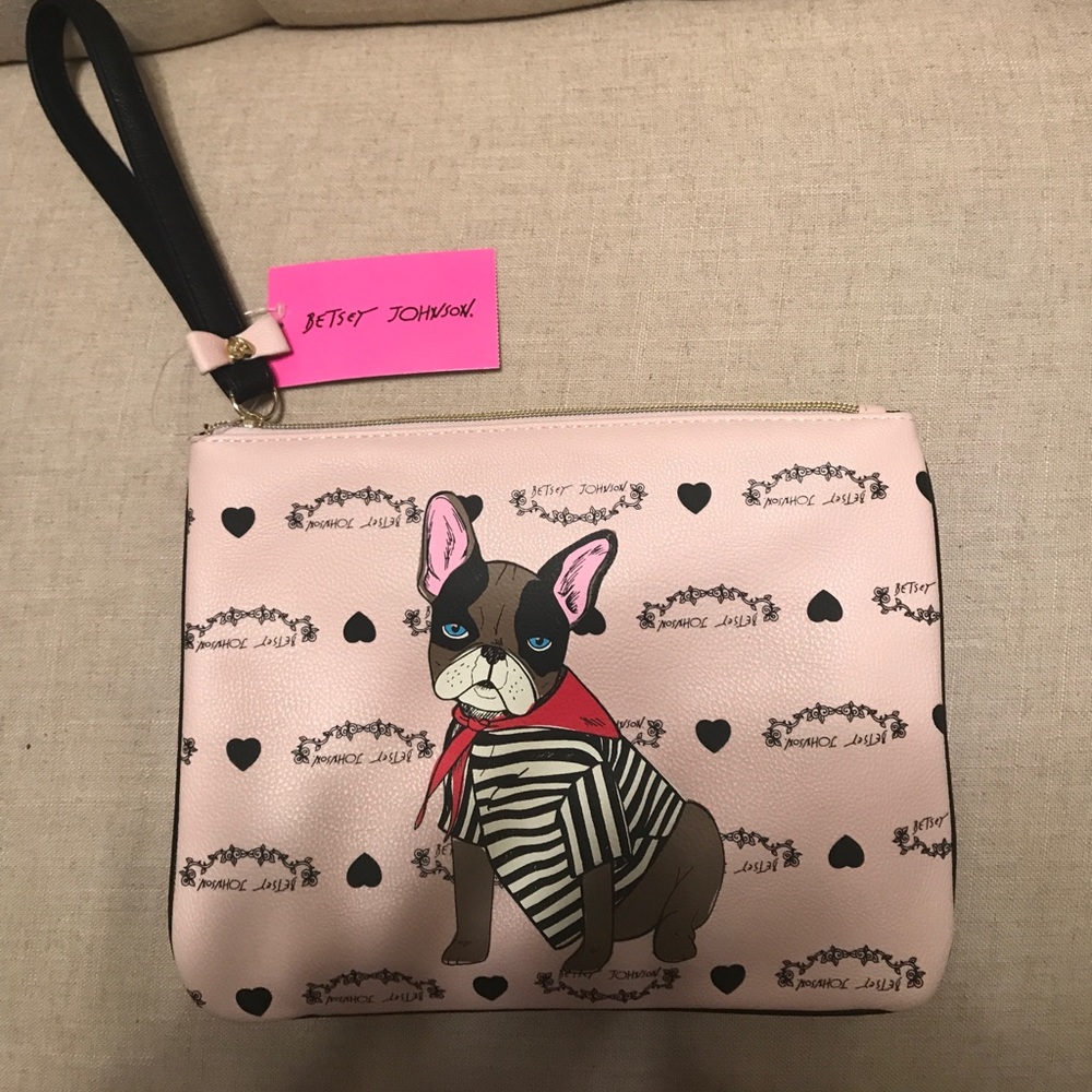 Betsey Johnson wristlet!