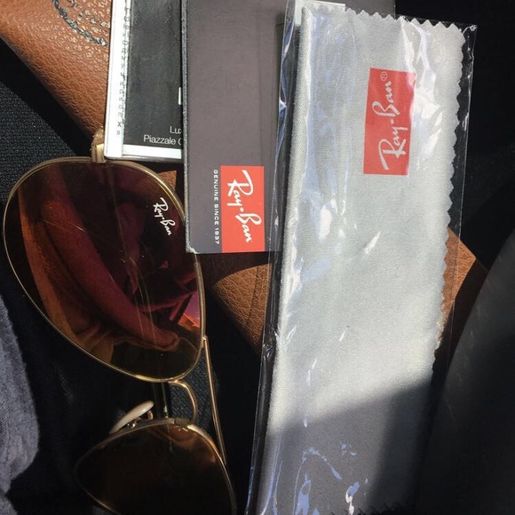 Ray Ban aviator gradient sunglasses