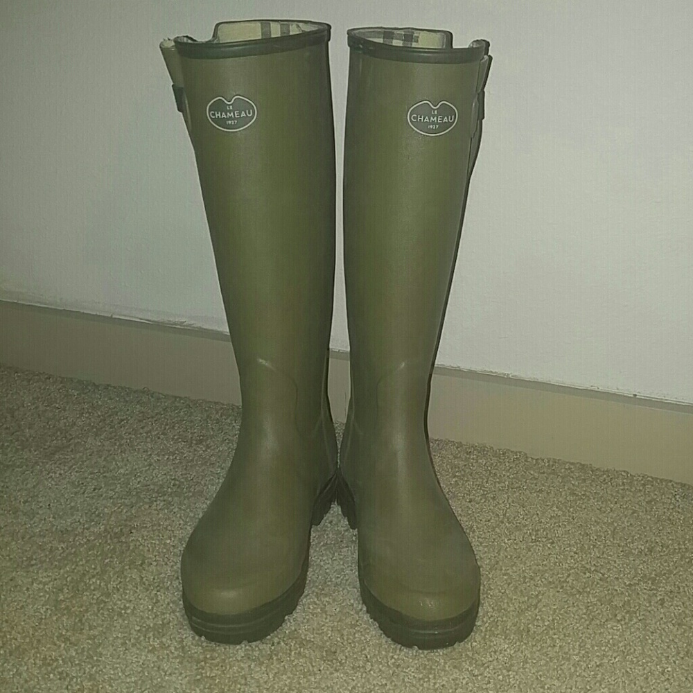Women's Le Chameau Vierzon Rainboots ☔ NWOT