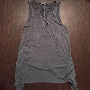 American Eagle Soft&Sexy Laceup Tank