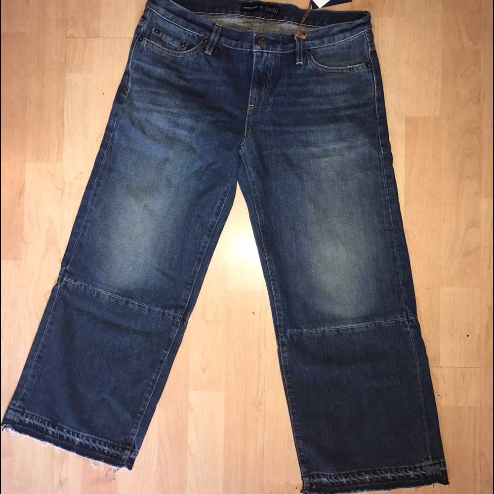 Simon Miller x Barneys New York wide leg jeans