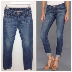 True Religion Cameron Slim Boyfriend Jeans