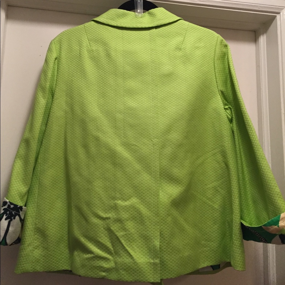 Escada green swing jacket size 38 $1450 NWT - Picture 5 of 5