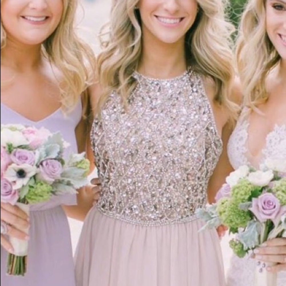 Parker Cassey Dress in blush