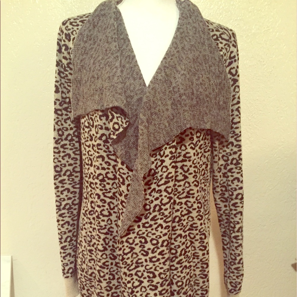 Leopard Cardigan (Large)