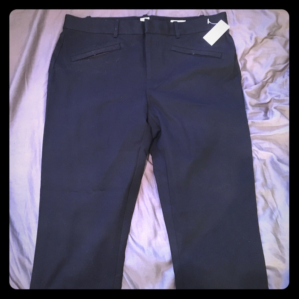 Black 10R Skinny Ankle Pants Gap NWT