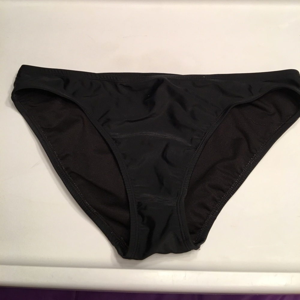 Black bikini bottom