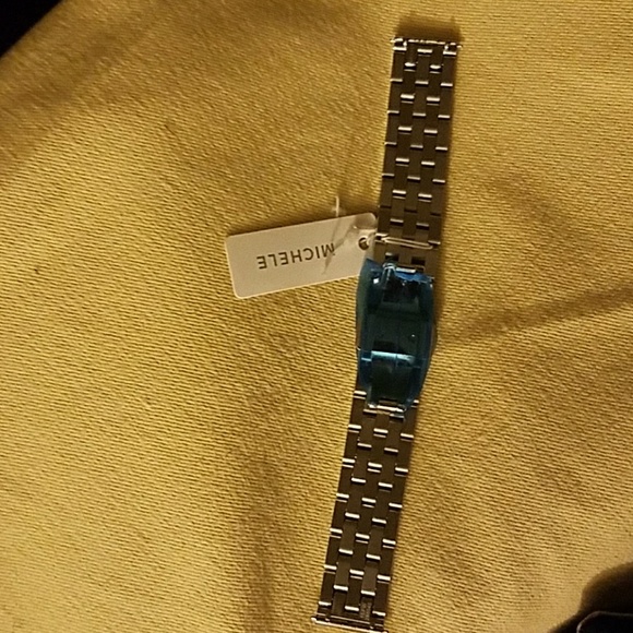 Michele 16mm two tone link band - Picture 2 of 4