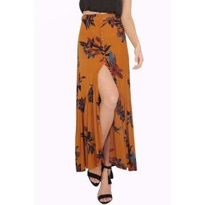 Floral Maxi Skirt
