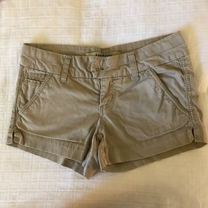 Khaki Shorts - women's - size 3