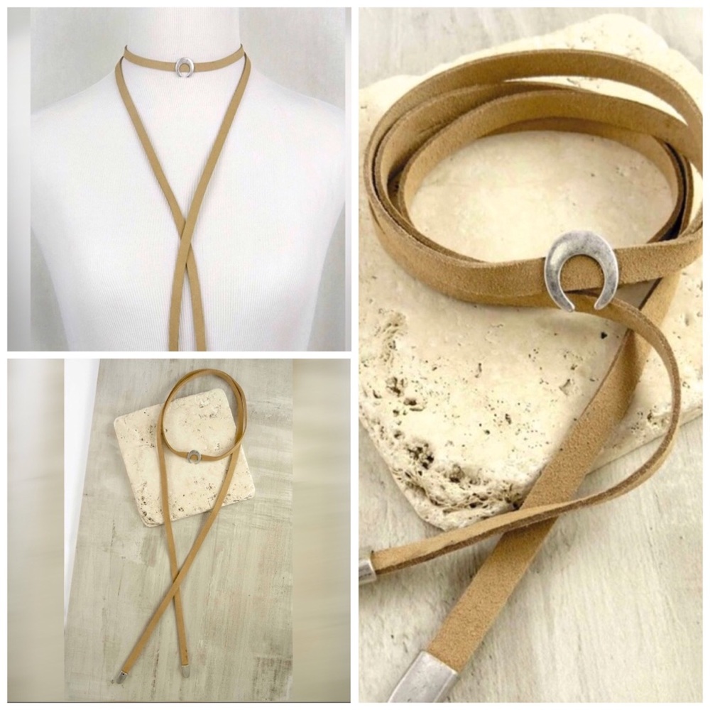 ✨🅢🅐🅛🅔✨ Bohemian  Suede Wrap Choker Necklace