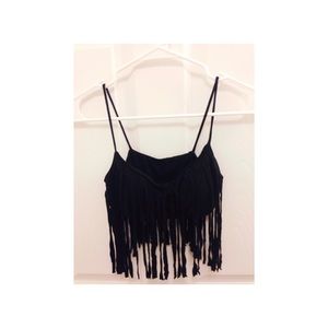 Fringe Crop Top
