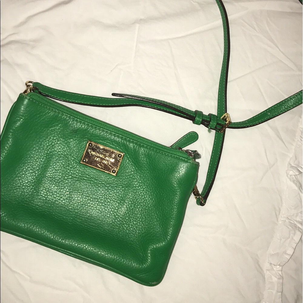 Michael Kors Green Crossbody