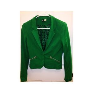 'Divided' Green Blazer
