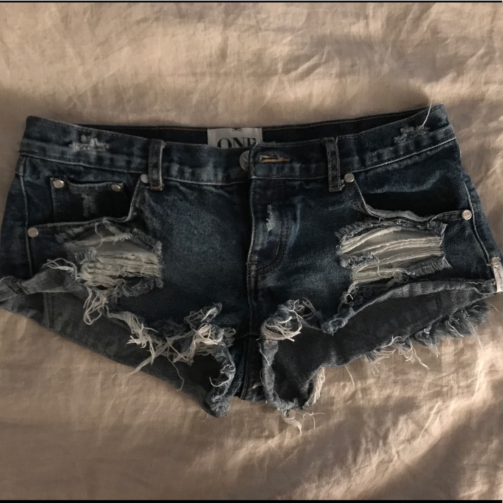 One teaspoon jean shorts