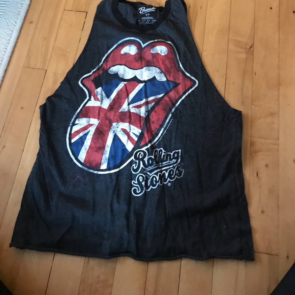 Rolling Stones graphic tank