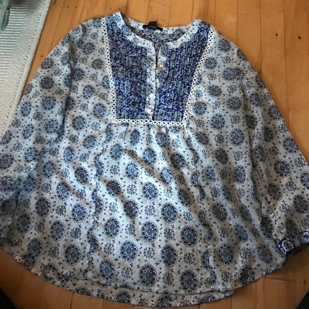 Vintage-like 3/4 sleeve