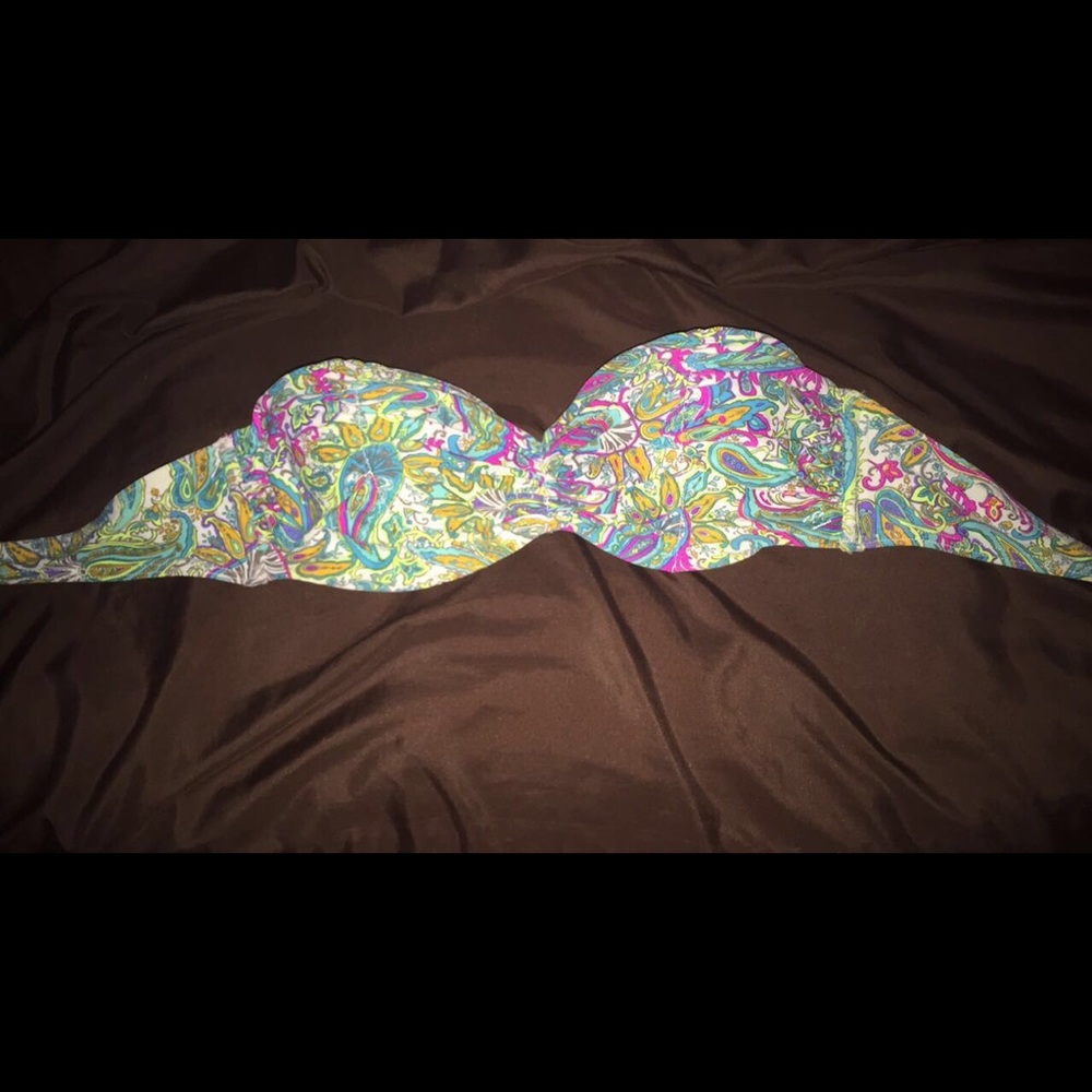 Billabong strapless bikini top